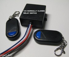 MSD 12v 15A 315mhz normally-closed ON-OFF relay switch 2 remote control RS30