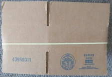 Uline shipping boxes S-4705 Size 8" x 6" x 3"   Brand New heavy duty cardboard