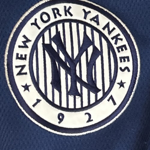 Yankees Cooperstown Jacket 1927 G-III Blue Large Rare - Picture 4 of 7