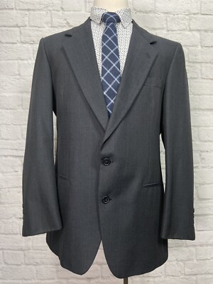 Talbot Jaimes VINTAGE Plaid Gray Men s Sport Coat Blazer 42L