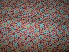 Wet Nose Designs BIG KITTY CAT COLLAR 5/8" W Asian Inspired Flowers Fall Colors