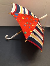 Vintage 13" Colorful Umbrella for bigger doll