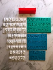 Elegant Style Large Size Custom Embossing Font Baking Decorating Stamp Fondant