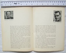 1940s programme in Italian, English Arts Theatre Co., Amleto, Otello, Candida +