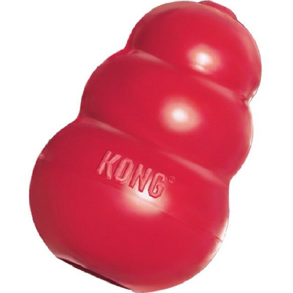 KONG CLASSIC (S to XXL) Dog Play Pet Treats Toy bp Durable Natural