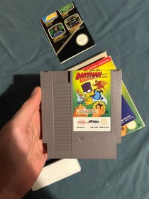 FIN The Simpsons: Bartman Meets Radioactive Man &ndash; NES PAL FRA &ndash; Complet + Poster