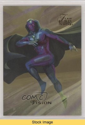 2023 Flair Marvel Gold Vision #18 READ fn5