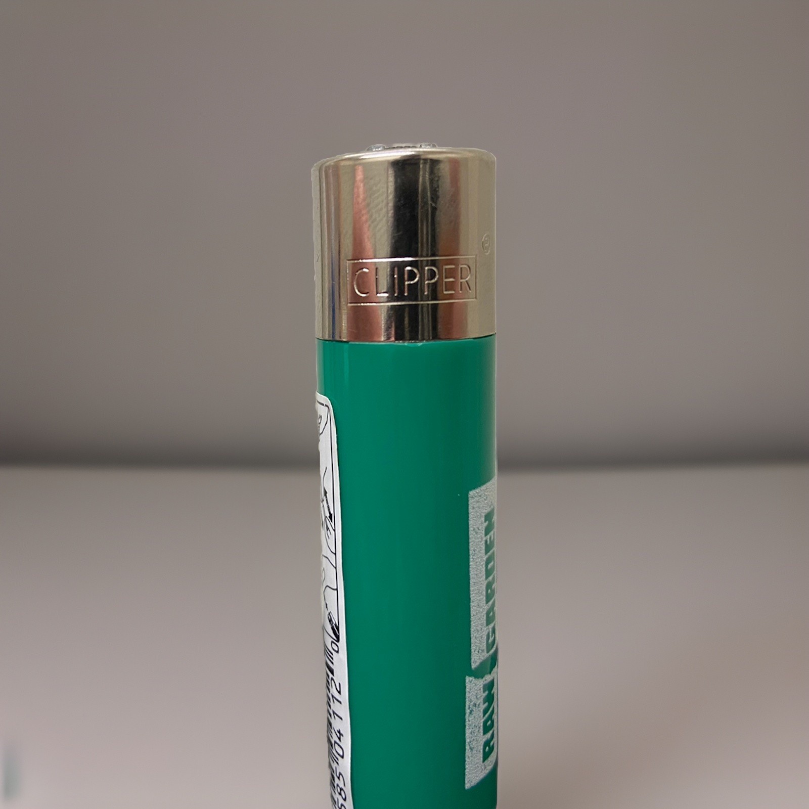 Raw Garden Clipper Lighter Full Size Green Refillable Limited Edition- New