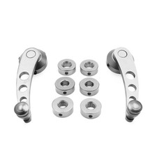 Porta Auto Maniglia Finestra Manovella Alzacristalli Universale Avvolgitori 2pz