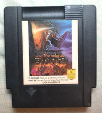 EXODUS: JOURNEY TO THE PROMISED LAND for Nintendo NES - Tested & working well!