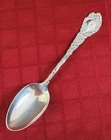 Antique Wallace Sterling Silver Louvre (1893) Teaspoon 5.25" 15.91g Mono L