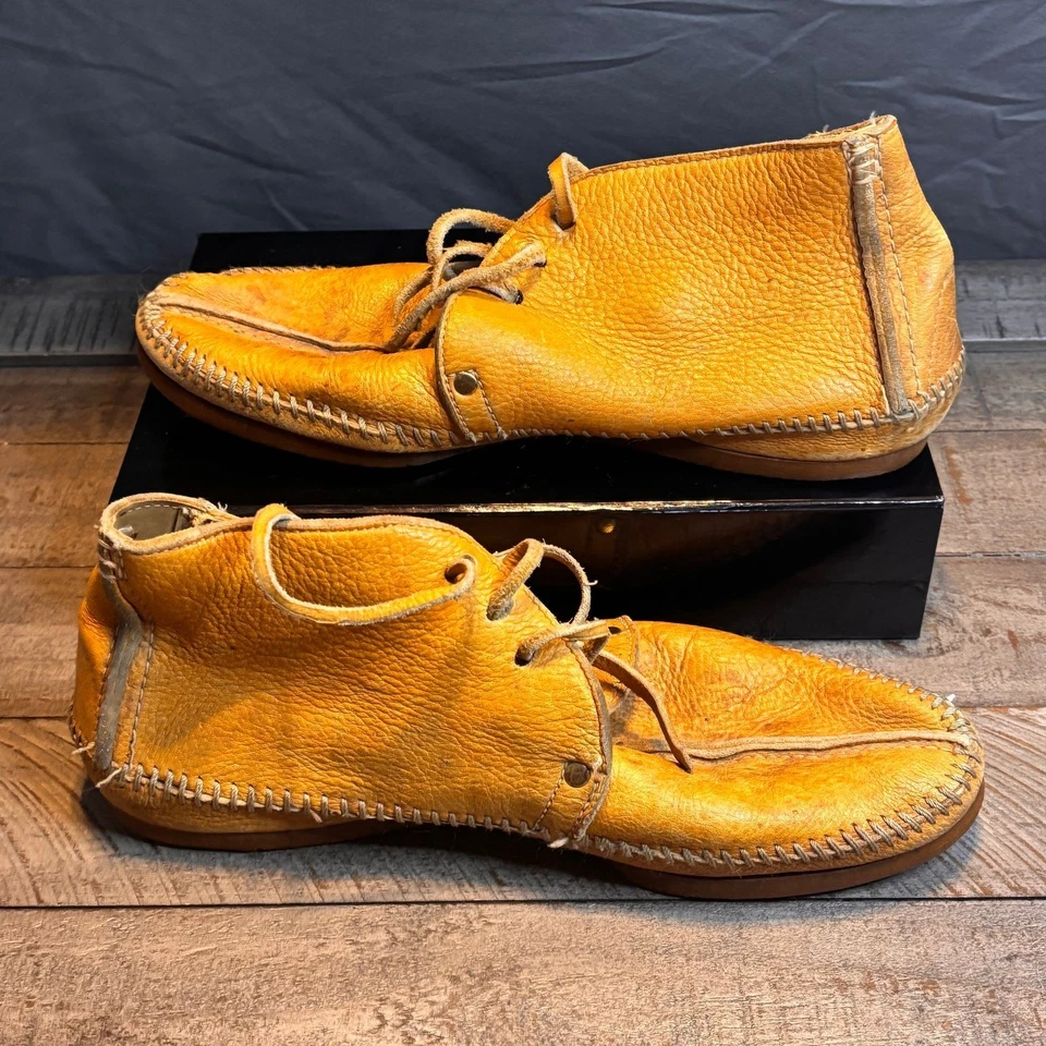 Mocasines de piel de ciervo Quoddy de colección talla 10M Foto 2 de 4