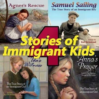 4 Stories of Immigrant Kids: True Tales of Courage and Faith by Sean Sullivan Pa