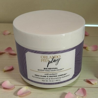 Orlando Pita Play Big Revival Bodifying Hair Mask 10oz/283g Boxed DISCONTINUED!
