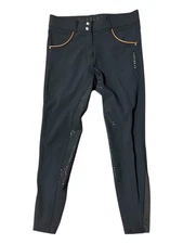 KL Select Gabrielle FS Breech - Black/Cognac - 28R - USED