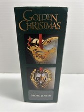 georg jensen golden christmas bird and starry sky 2000 Denmark