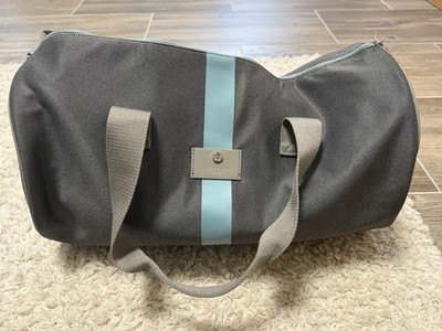 Azzaro Sporttasche/ Reisetasche Unisex Grau Hellblau Neu