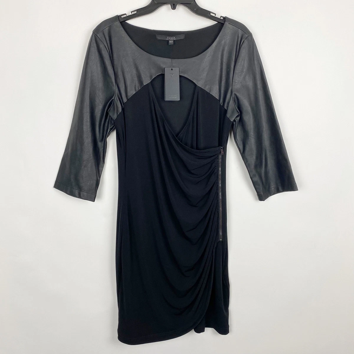leather sweetheart dress Leather Sweetheart Dress – Dollovable main image 1