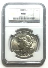 *1935 PEACE DOLLAR* *NGC MS61* Nice Uncirculated