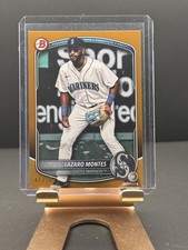 2025 Bowman #BP-23 Lazaro Montes Prospects Gold #/50