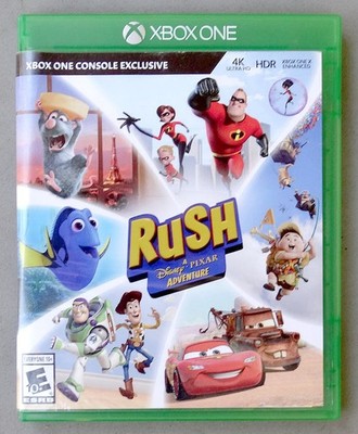 RUSH A Disney Pixar Adventure Video Game Disc Is in EXcELLeNT Condition! READ!