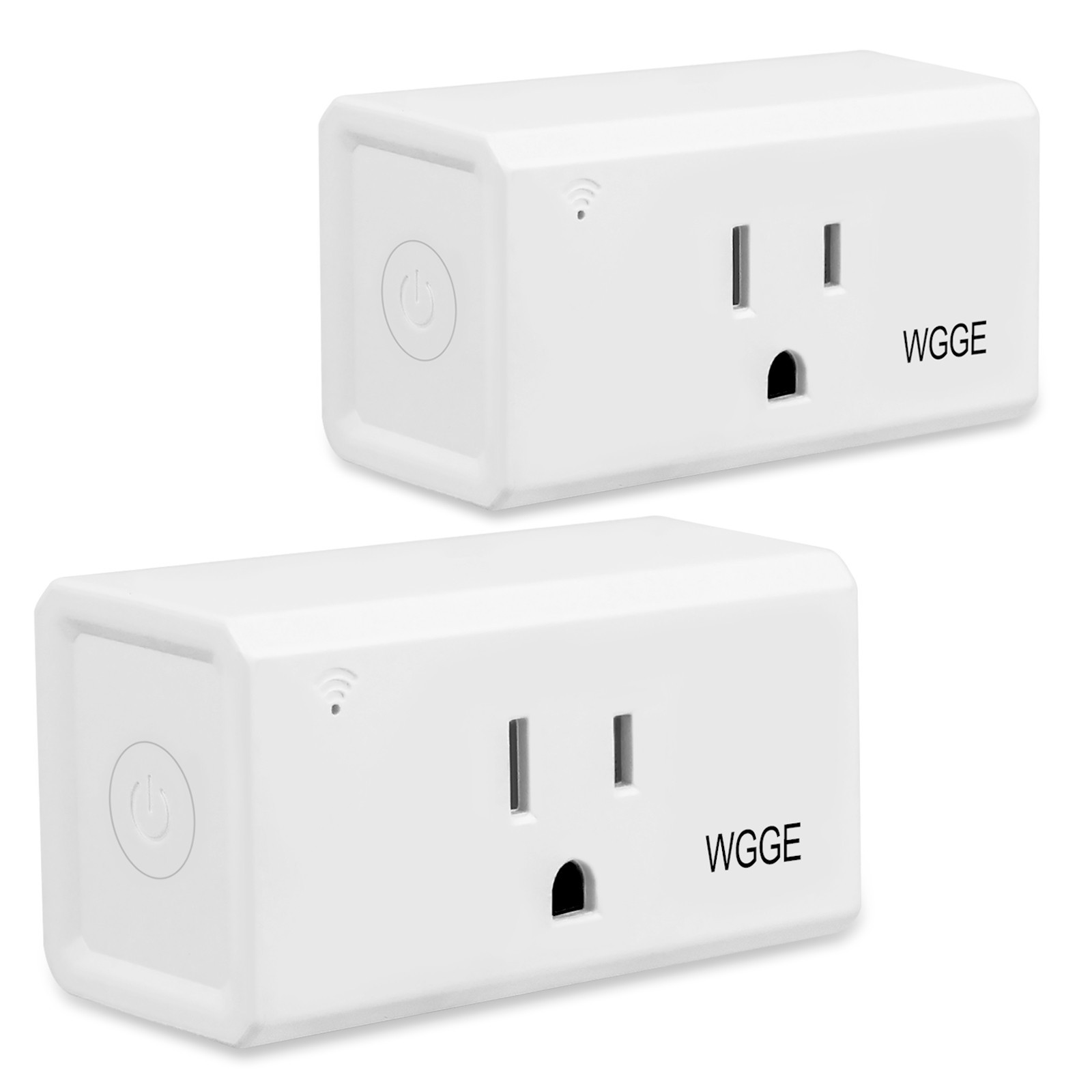 Smart Plug, Mini Smart WiFi Outlet Compatible with Alexa, Google Assistant 2/pk