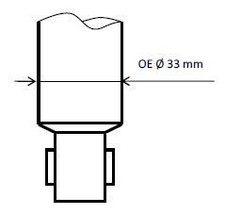 Stoßdämpfer Hinterachse für AUDI SEAT SKODA VW A1 Allstreet City Carver