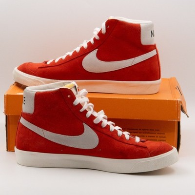Nike Blazer Mid 77 Suede Habanero Red Sz 13M VNDS CZ1088-600