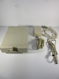 Commodore 1541 II Floppy Disk Drive With Power Supply & Serial Cable Tested.