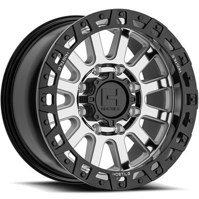 20'' Hostile H139 Dominator Machined 20x9 Wheel 8x170 1mm For Ford F250 F350 Rim