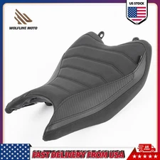 WOLFLINE Moto Driver Seat For Triumph Daytona 660 2024-2025 Comfortable Black