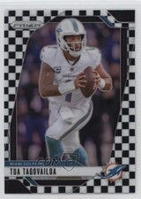2024 Panini Prizm Black & White Checker Prizm Tua Tagovailoa #175 1n8m