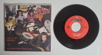 The Donnas-Rock'n'Roll Machine, 7'' Single, Punkrock, Lookout Rec.1998, near mint