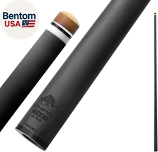 - 30" / 3/8-8 Joint Carbon Pool Cue Single Shaft, Tip 11.8Mm,12.2Mm,12.4Mm,12.5M