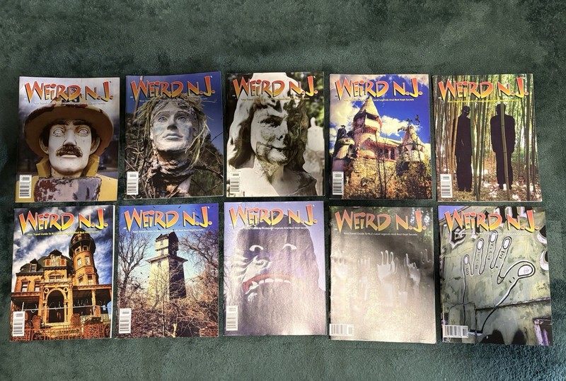 Weird N.J. Magazine Lot Issues #41-50