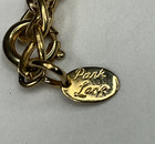 Vintage Signed Park Lane Goldtone "Coin" & Lucite Charm/Dangle Necklace — photo 5