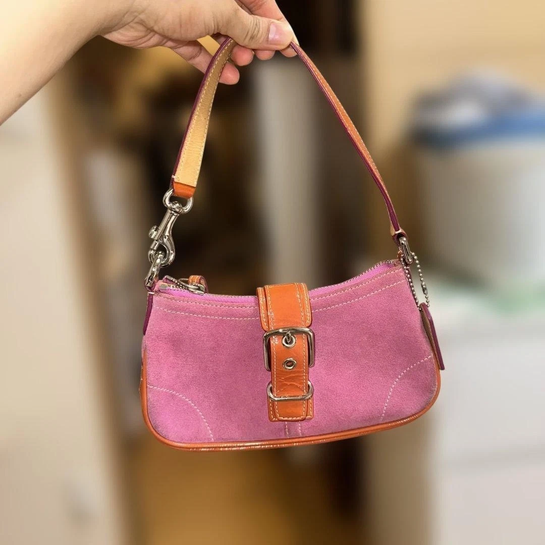 Coach Pink Soho Handbag for sale | eBay