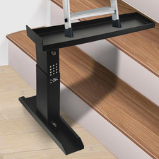 Heavy Duty Adjustable Ladder Extender  Stabilizer, Anti-Slip 9.5"-19