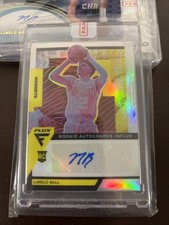 LAMELO BALL Rookie Auto 2020-21 Panini FLUX Influx Silver PRIZM FACTORY SEALED
