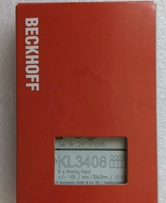 New In Box  BECKHOFF KL3408 PLC Module KL3408 KL3408