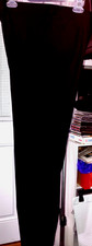 NWOT ALFRED DUNNER SIZE 12P BLACK PANTS PULLON RAYON NYLON SPANDEX OT03