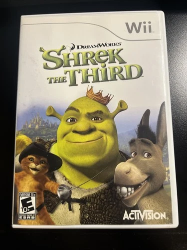 Shrek the Third (Nintendo Wii) Complete CIB! Disc Near Mint Tested & Working!