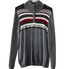 EUC Boys Chaps Gray Sweater sz 18/20