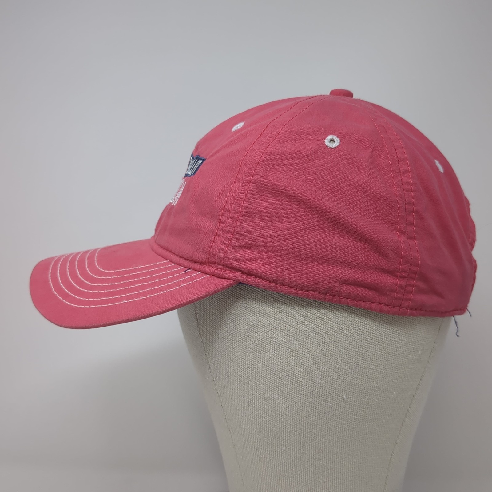 Chillin N Coolin Strapback Hat Solid Pink One Siz… - image 3