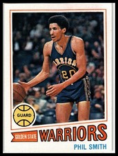 1977-78 Topps #12 Phil Smith White Backs