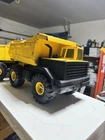 Tonka Vintage Pressed Steel Yellow Dump Truck Construction Vehicle Toy