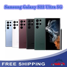 NEW SAMSUNG GALAXY S22 Ultra 5G S908U 256GB FULLY UNLOCKED Verizon T-Mobile AT T