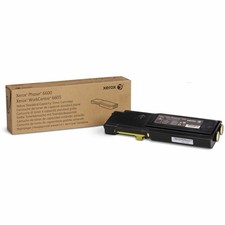 Xerox Genuine Phaser 6600, WorkCentre 6605 Yellow Toner Cartridge