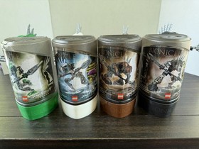 Lego Bionicle Rahkshi Lot of 4. w/ Instructions & Case.