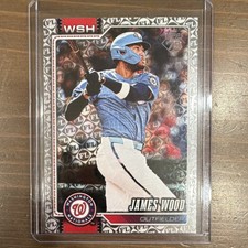 Topps 2026 Series 1 Spring Training Parallel James Wood Washington Nats #349